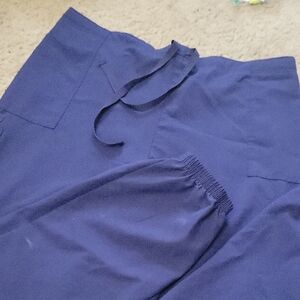 Scrubstar Navy Drawstring Jogger Scrub Pants